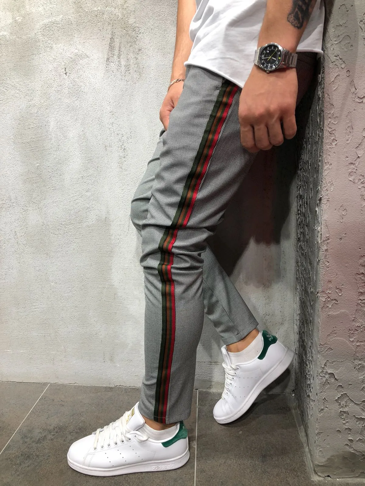 Gray Jogger Pant A169 Streetwear Jogger Pants