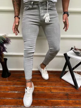 Gray Skinny Jeans BH12