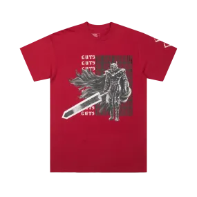 Guts Berserker Armor Red Tee