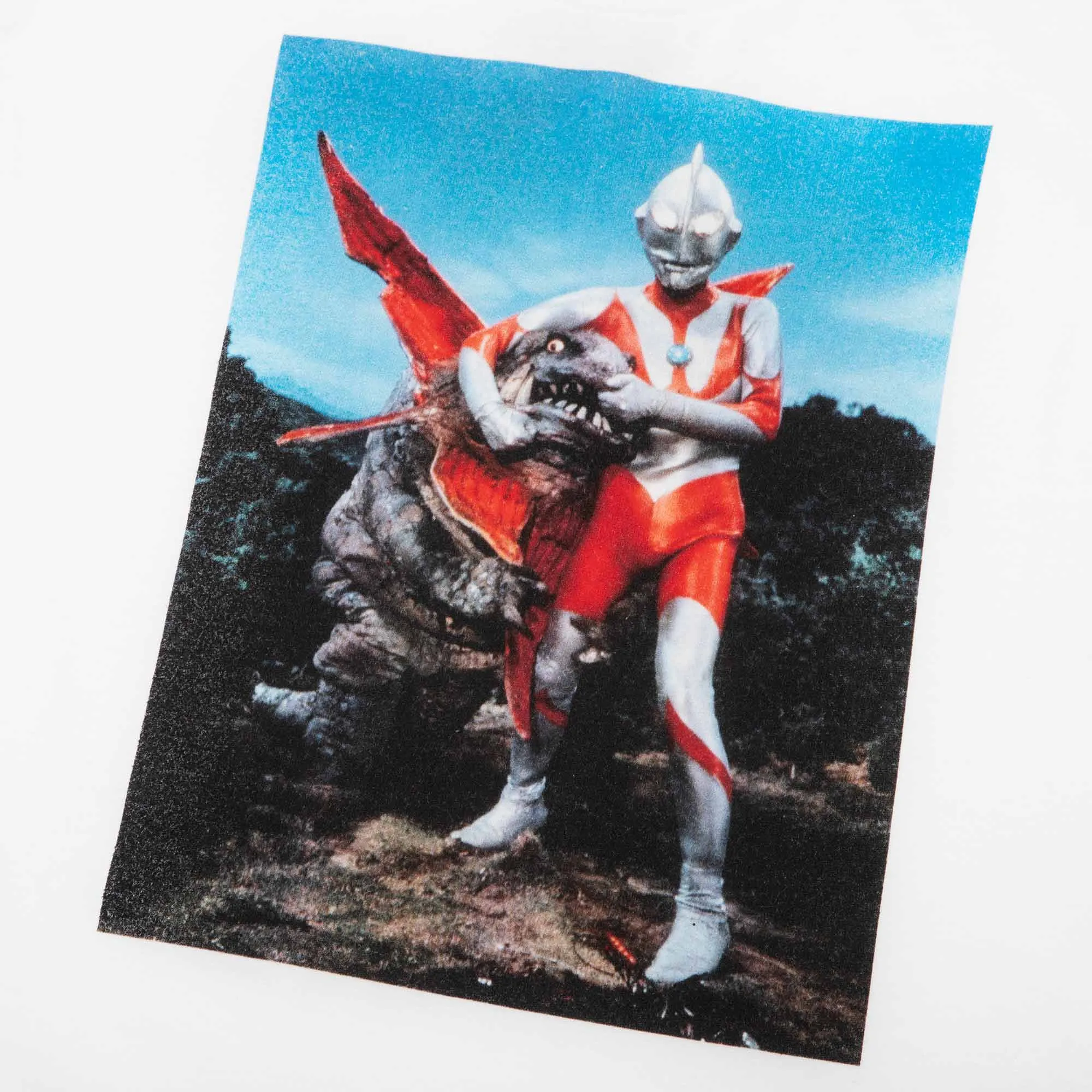 Kaiju Headlock Ultraman White Tee