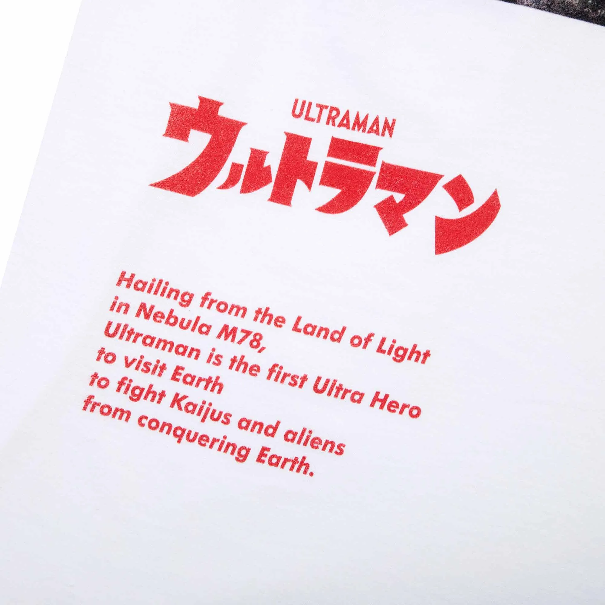 Kaiju Headlock Ultraman White Tee