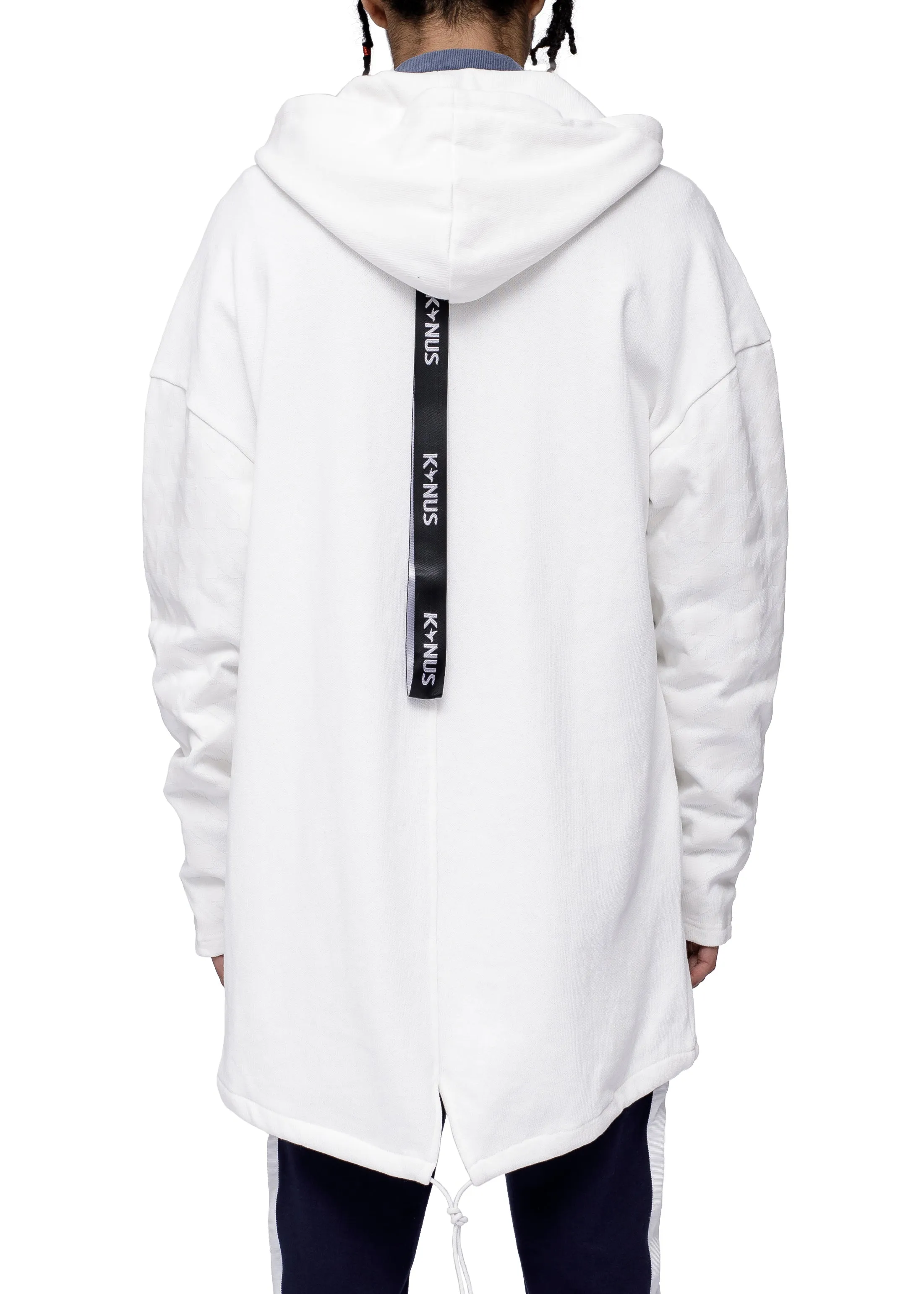 Konus Men's Oversized Cruz Zipper Hoodie