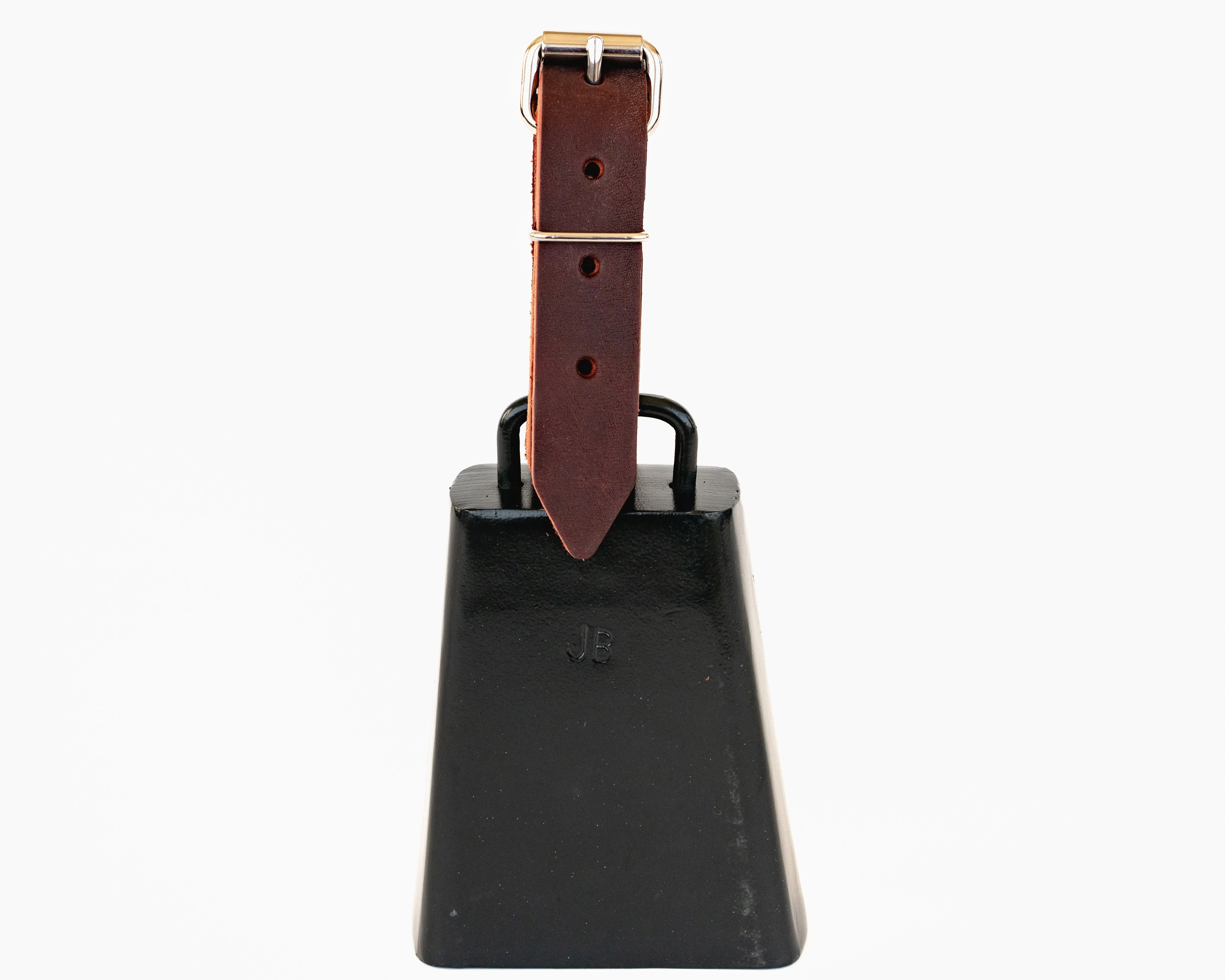 Leather Bull Bell Strap