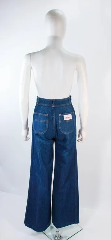 LEVI'S 1970s Vintage High Waist Denim Jeans Size 25