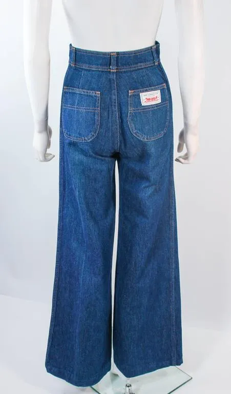 LEVI'S 1970s Vintage High Waist Denim Jeans Size 25