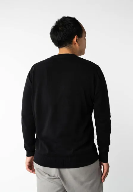 MELAWEAR Himal jumper black men