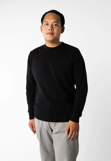 MELAWEAR Himal jumper black men