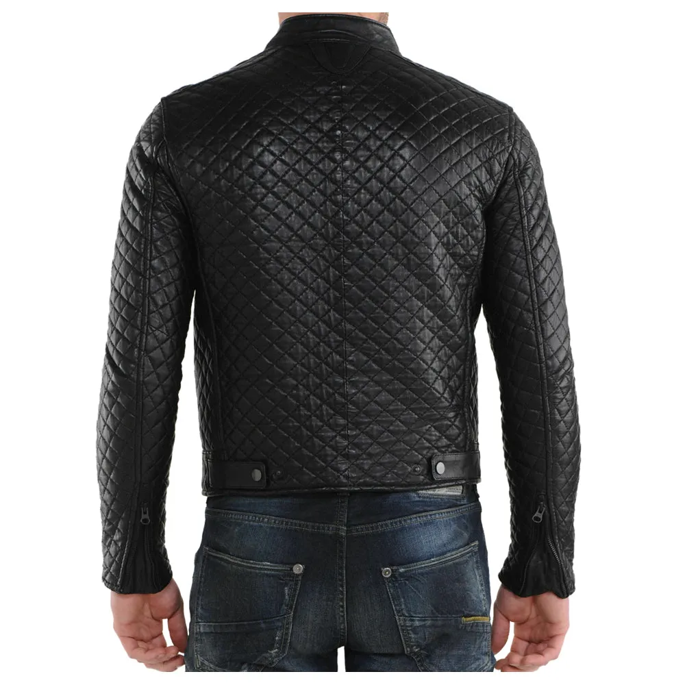 Men Motorcycle Stylish Bomber Jacket