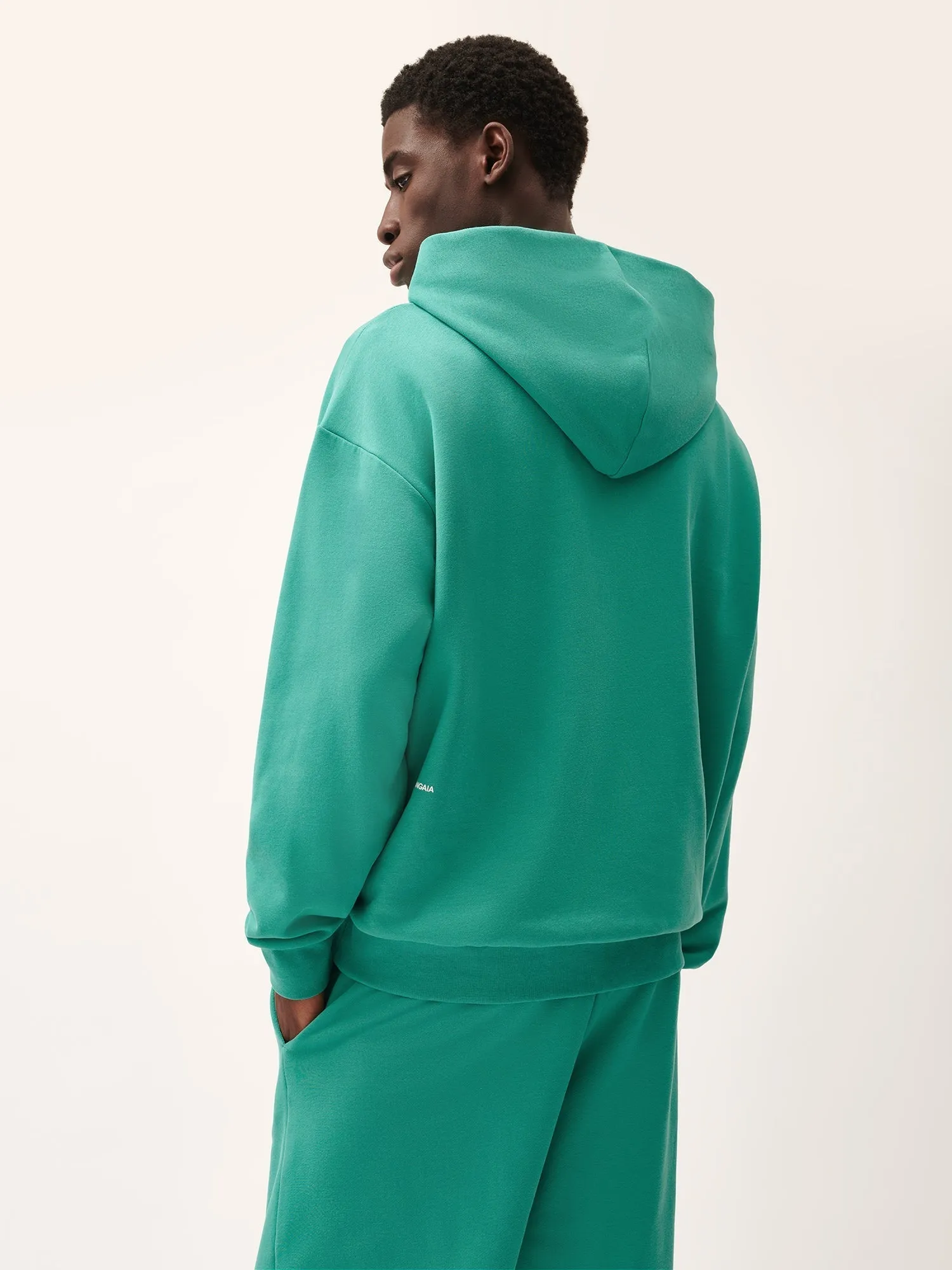 Mens Archive 365 Midweight Hoodie—mangrove turquoise