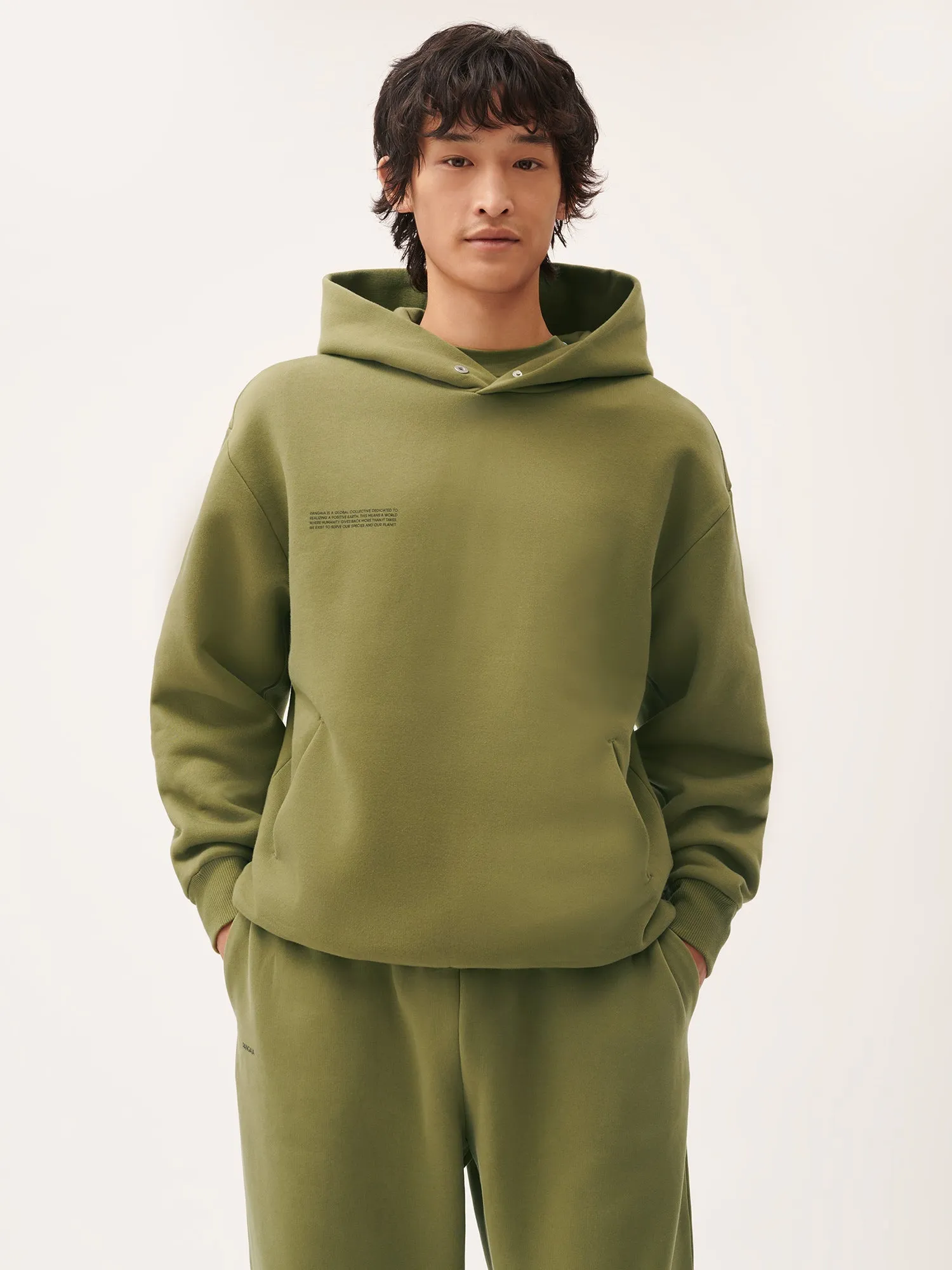 Mens DNA Hoodie—highland green