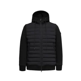 Men's Plush Down Jacket in Black