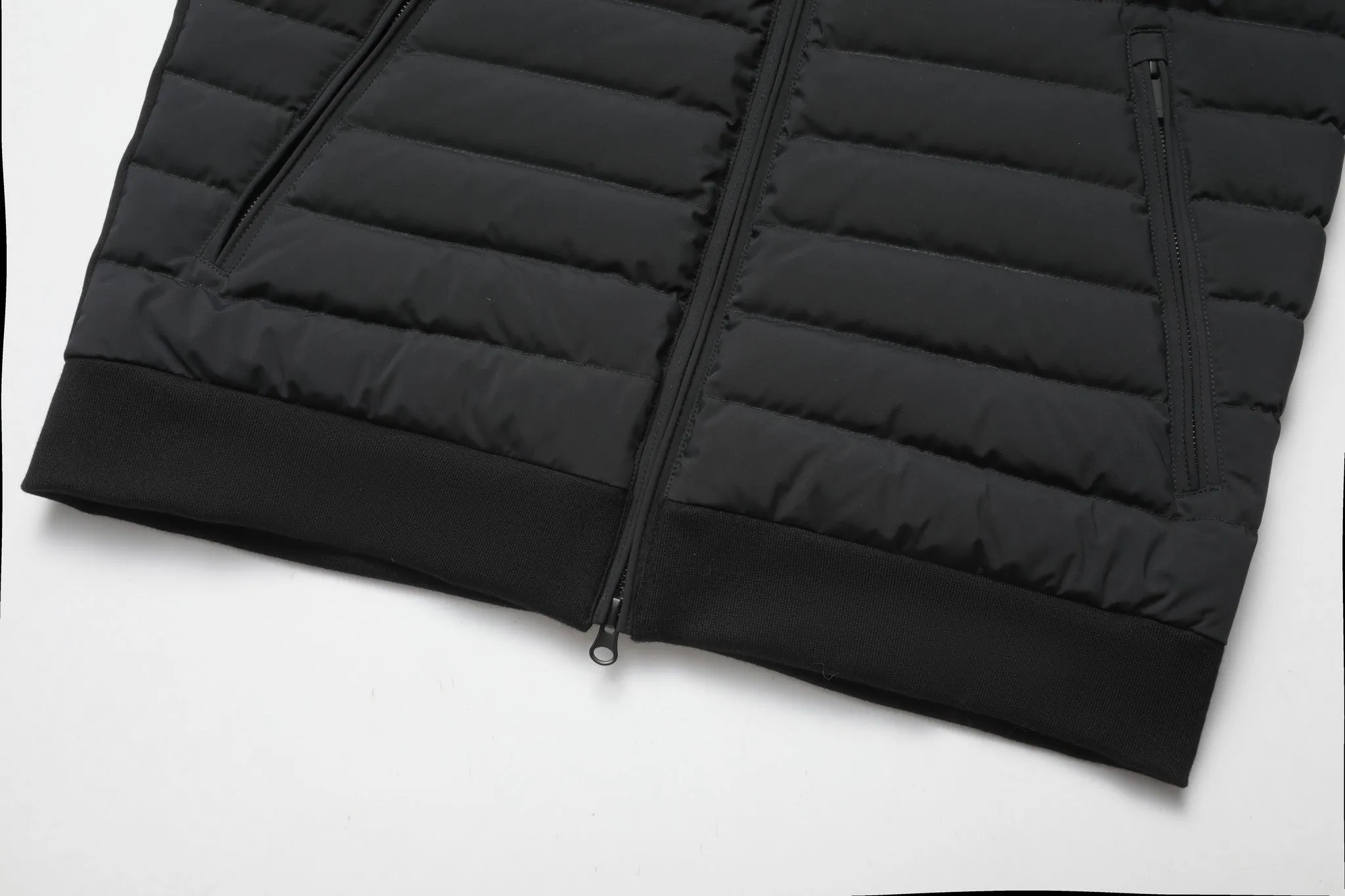 Men's Plush Down Jacket in Black