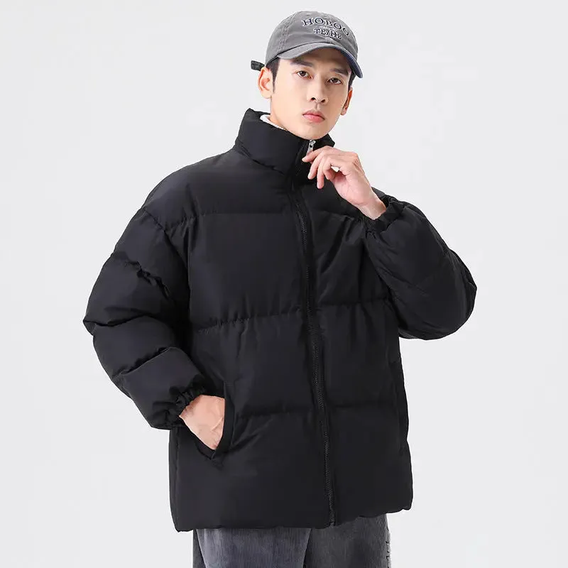 Men's Thickened Cotton Coat Stand Collar jacket