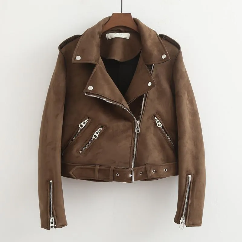 New Autumn Faux Leather Jacket