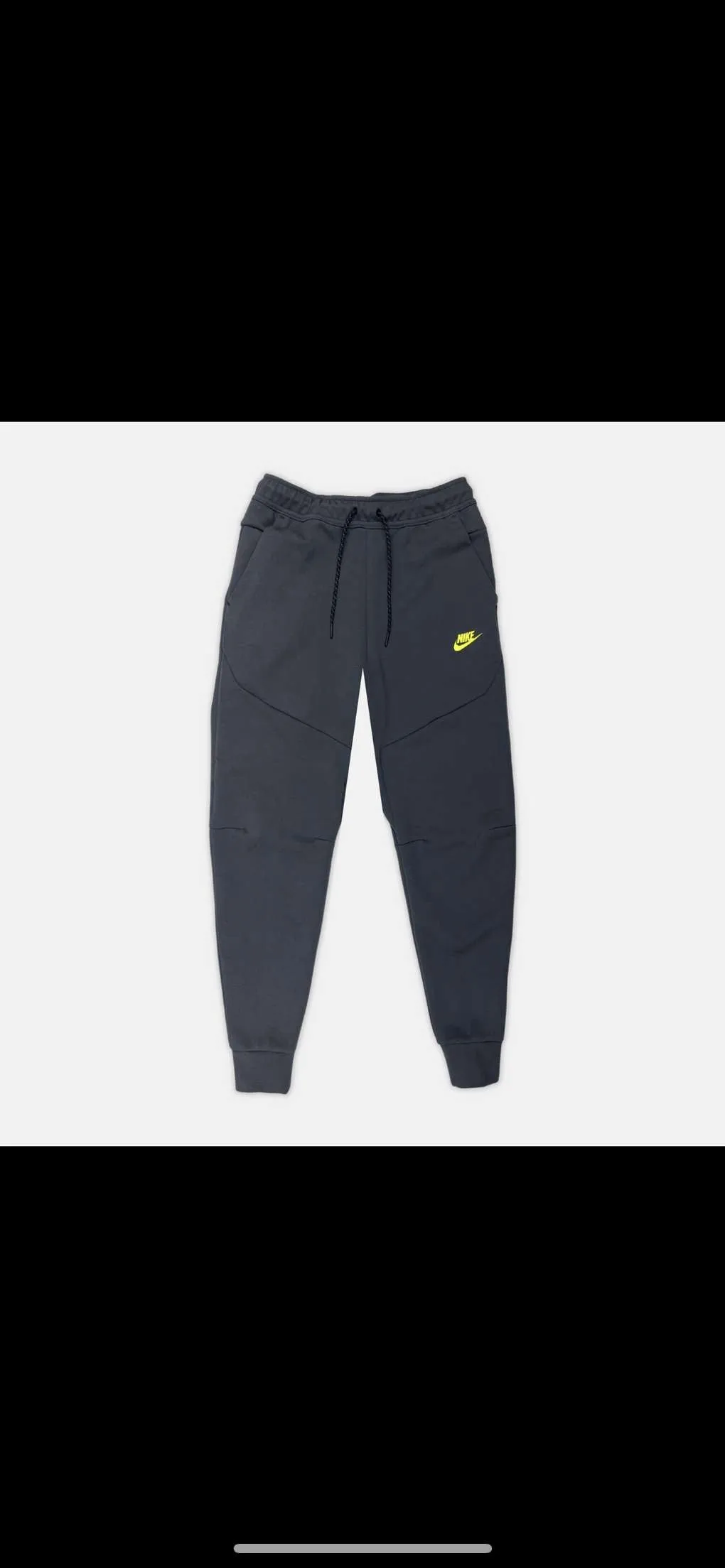 Nike Tech Fleece Set - Grey, Anthracite & Volt (3rd Gen - Old Season)