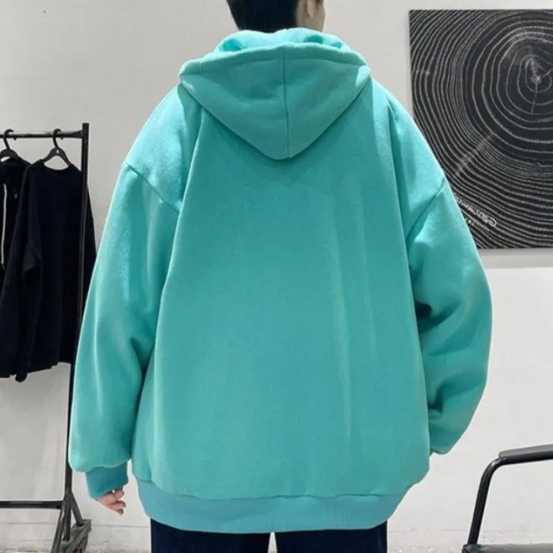 Oversized Lightweight Zip-Up Hoodie