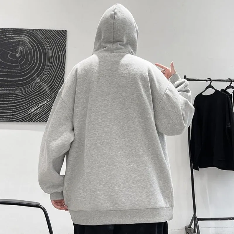 Oversized Lightweight Zip-Up Hoodie