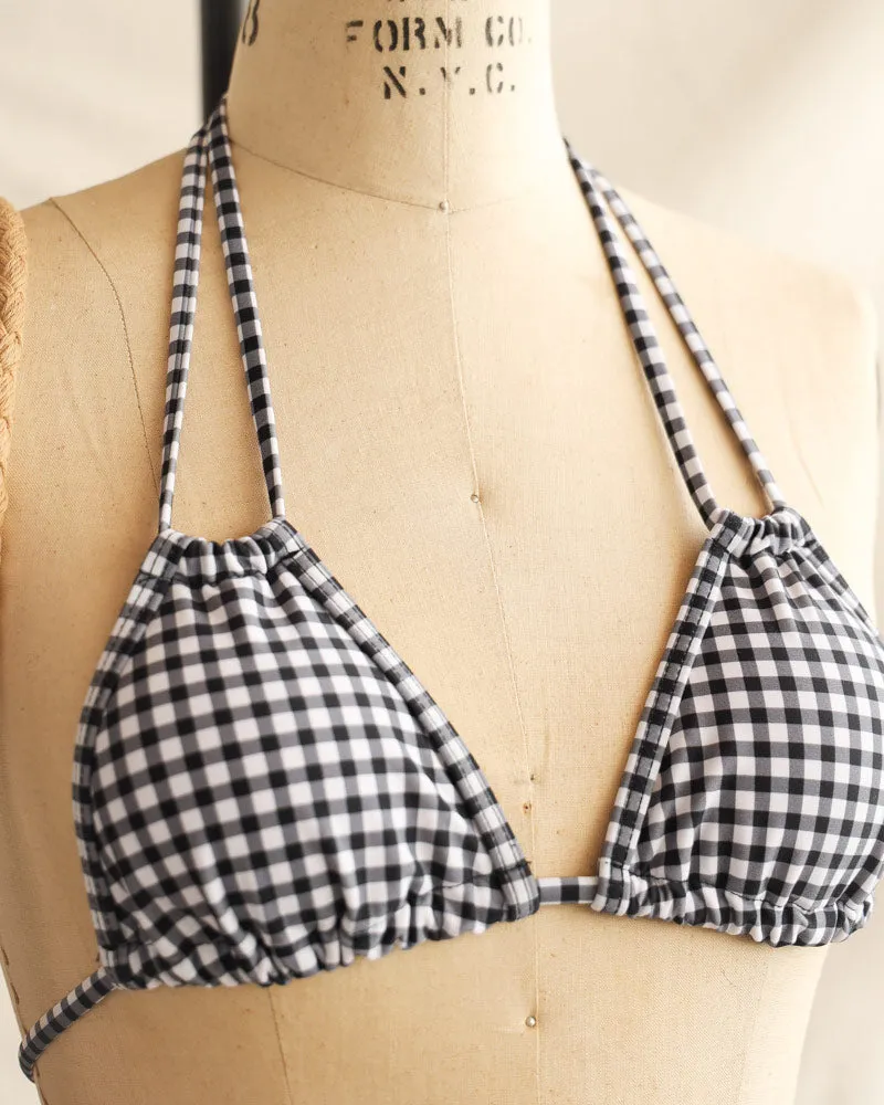 Pearl Gingham Bikini