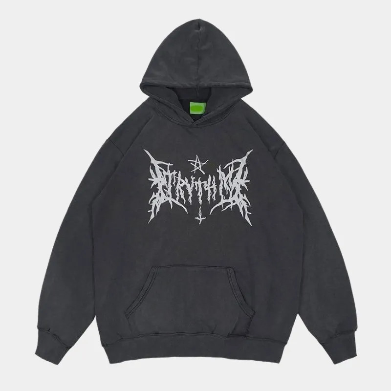 Pentagram | Y2K Graphic Hoodie