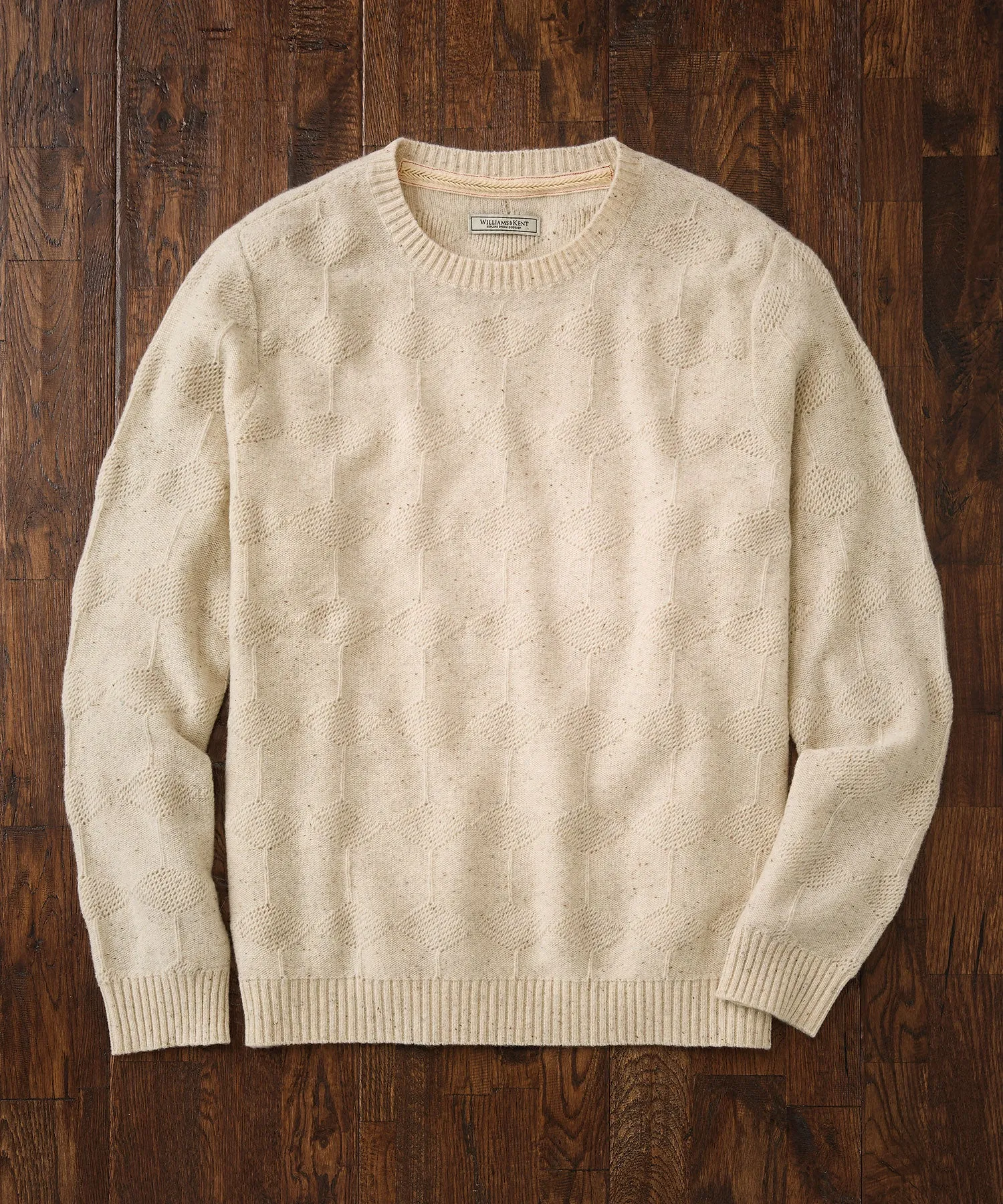 Plaited Merino Crew Neck Sweater