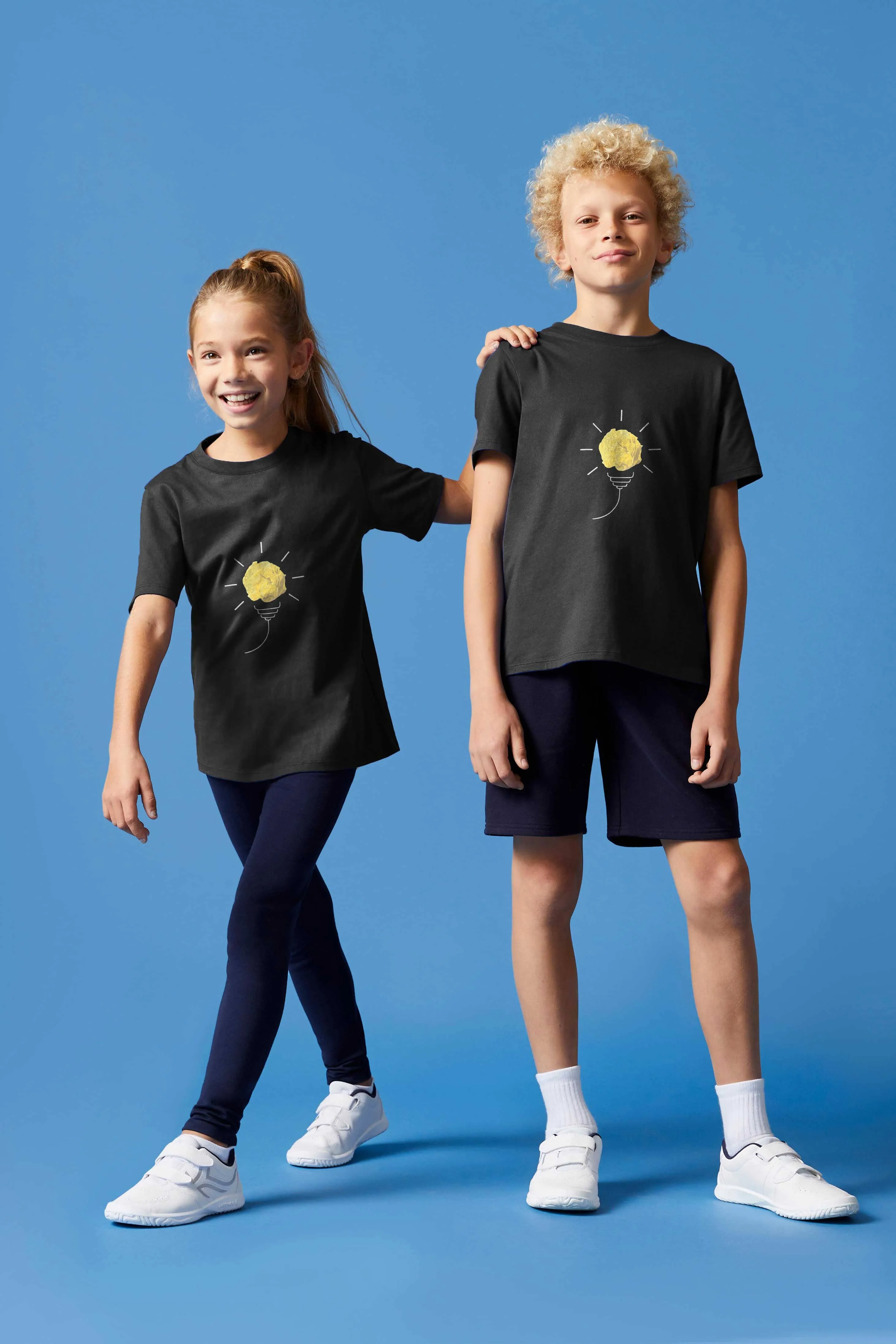 Polo Republica Kid's Help You To Glow Printed Tee Shirt