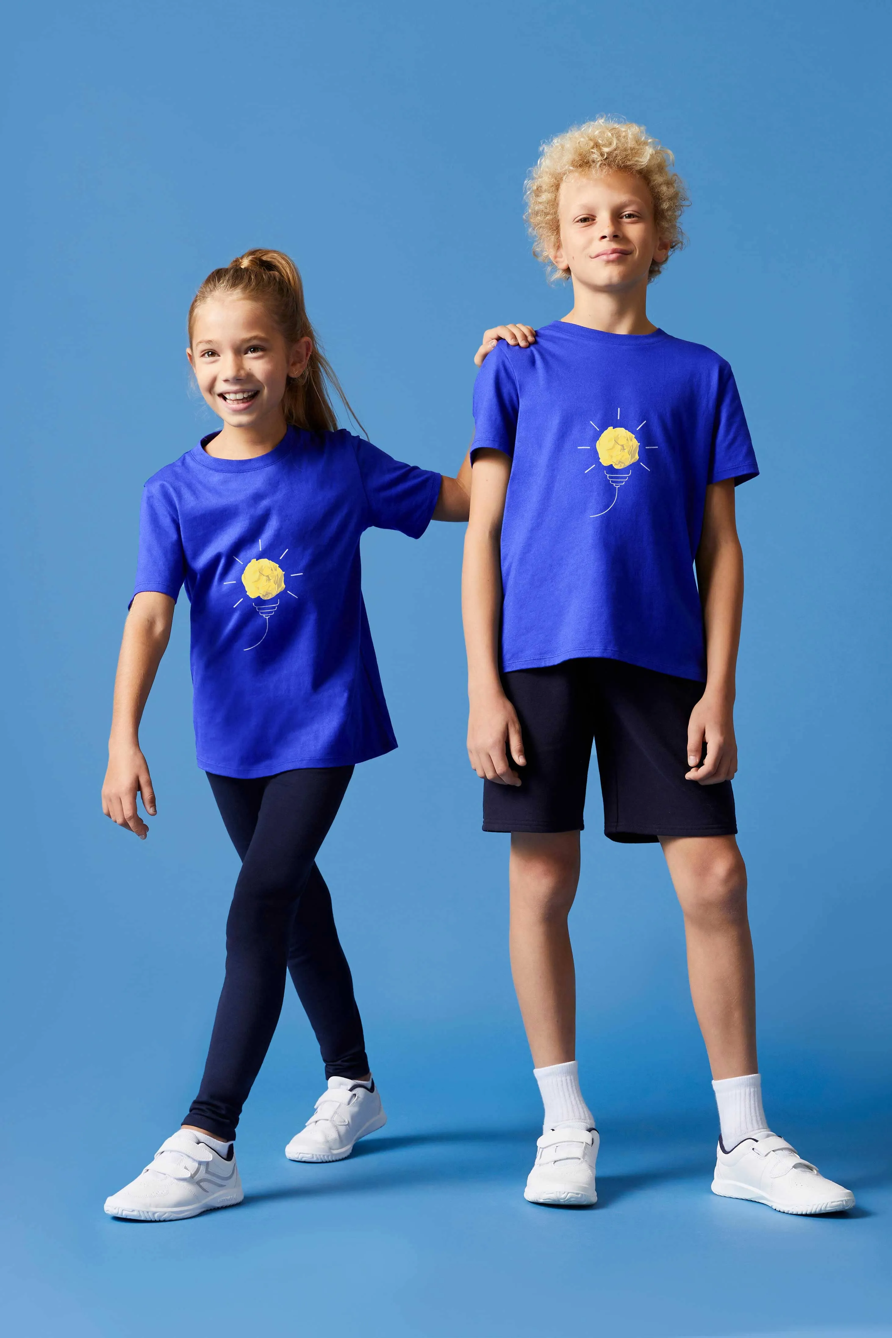 Polo Republica Kid's Help You To Glow Printed Tee Shirt