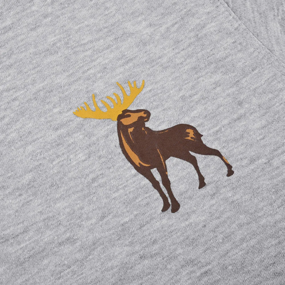 Polo Republica Men's Moose Printed Fleece Sweat Shirt