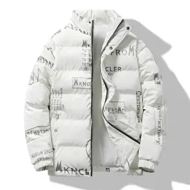 Printed Winter Men's Fashion jacket