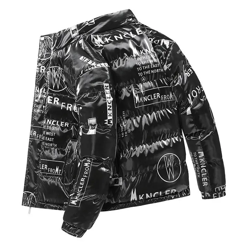 Printed Winter Men's Fashion jacket