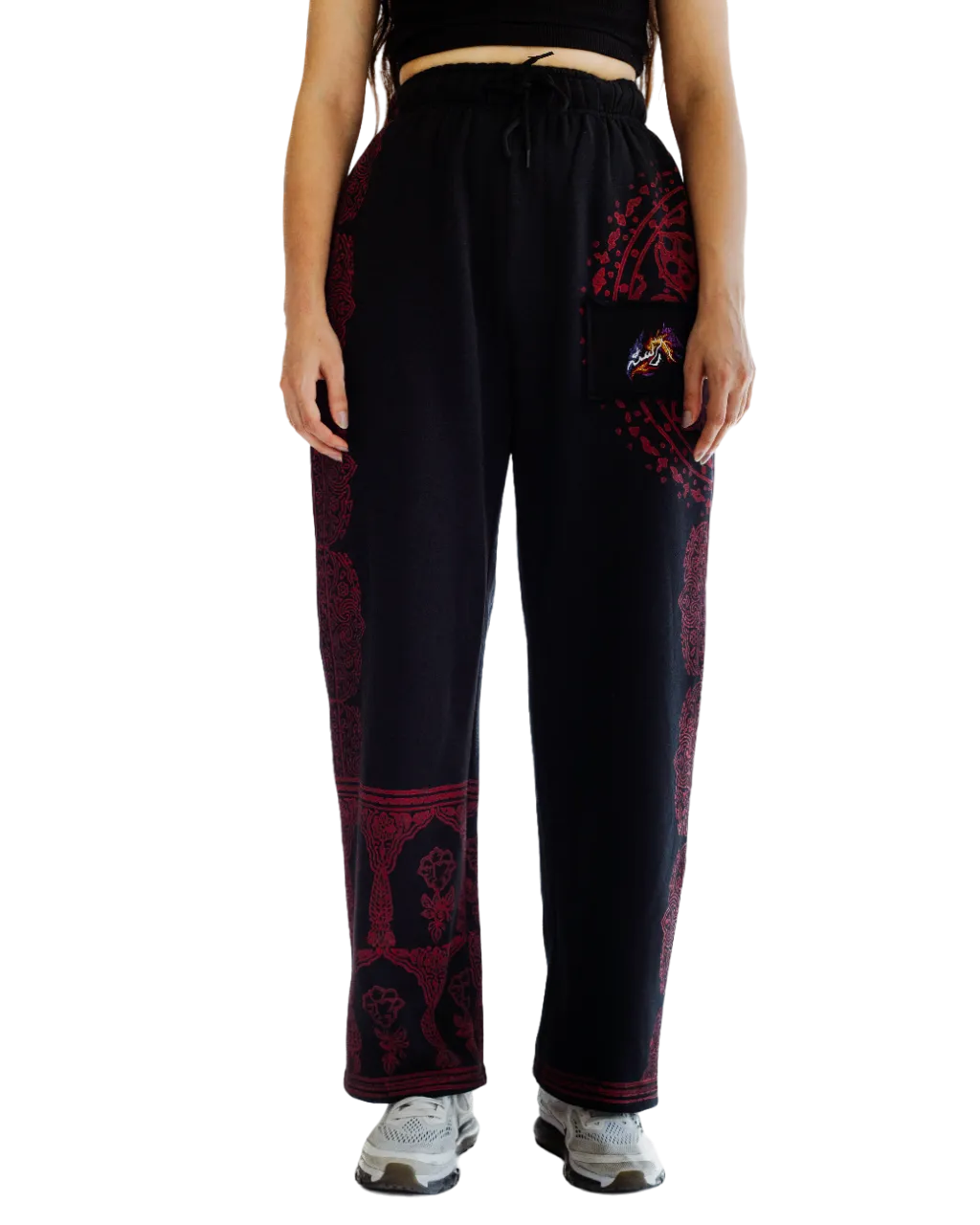 "RANGOLI" HAND BLOCK PRINTED SWEATPANTS