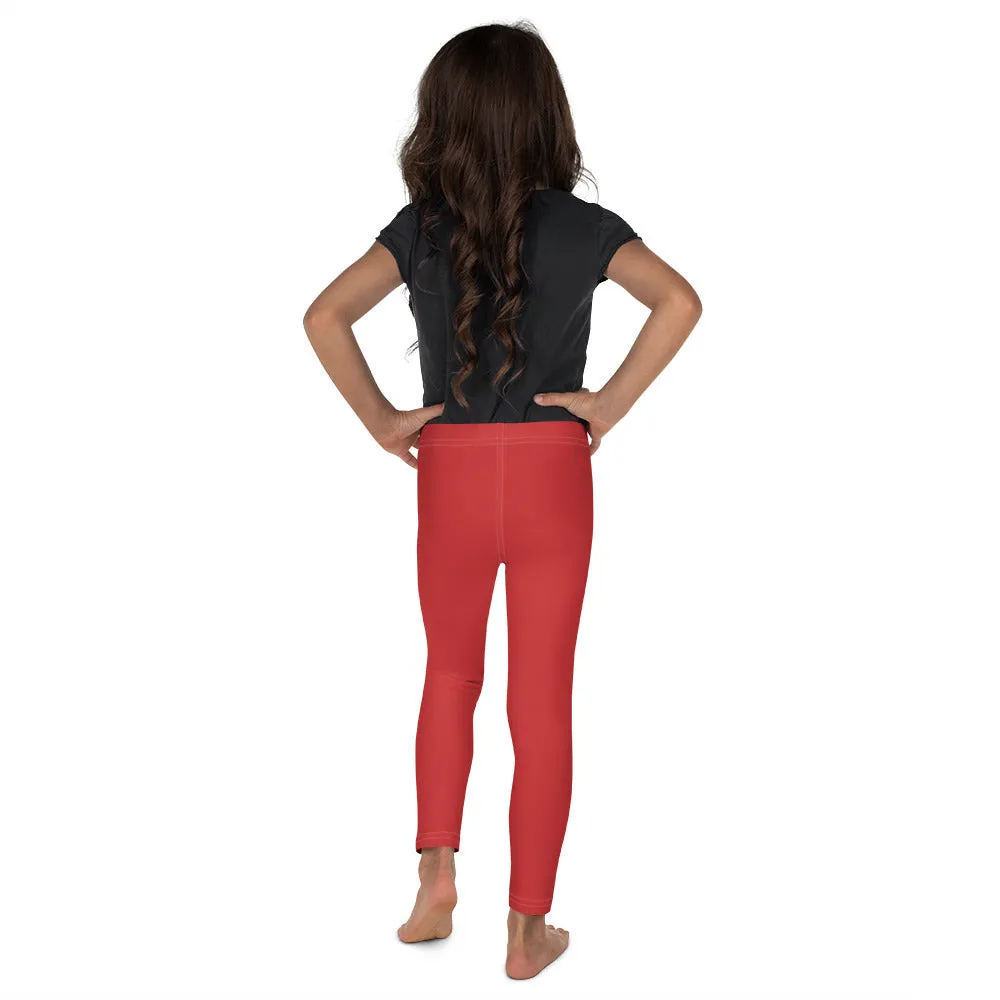 Red Kid's Leggings