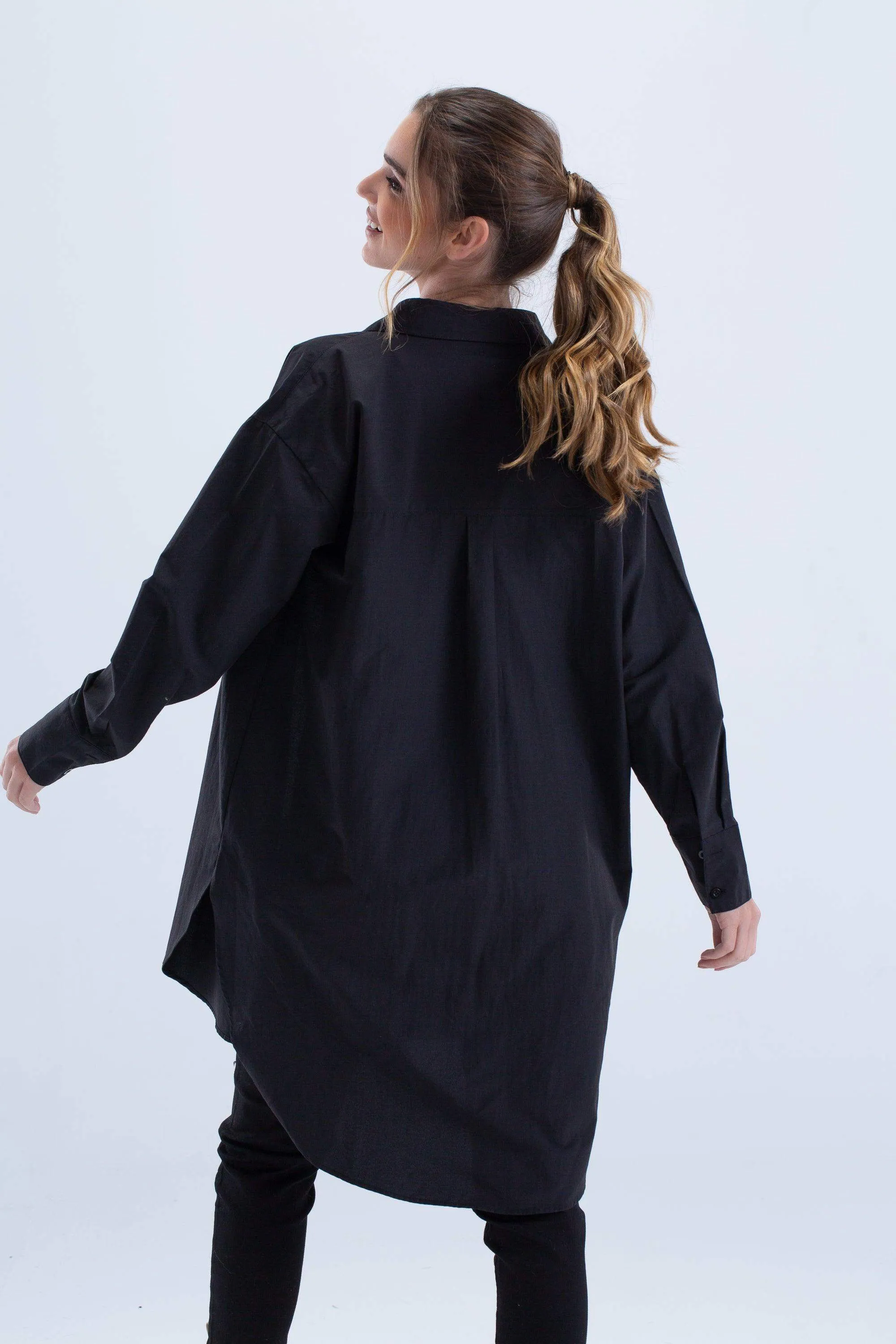 Relaxed Fit Long Shirt