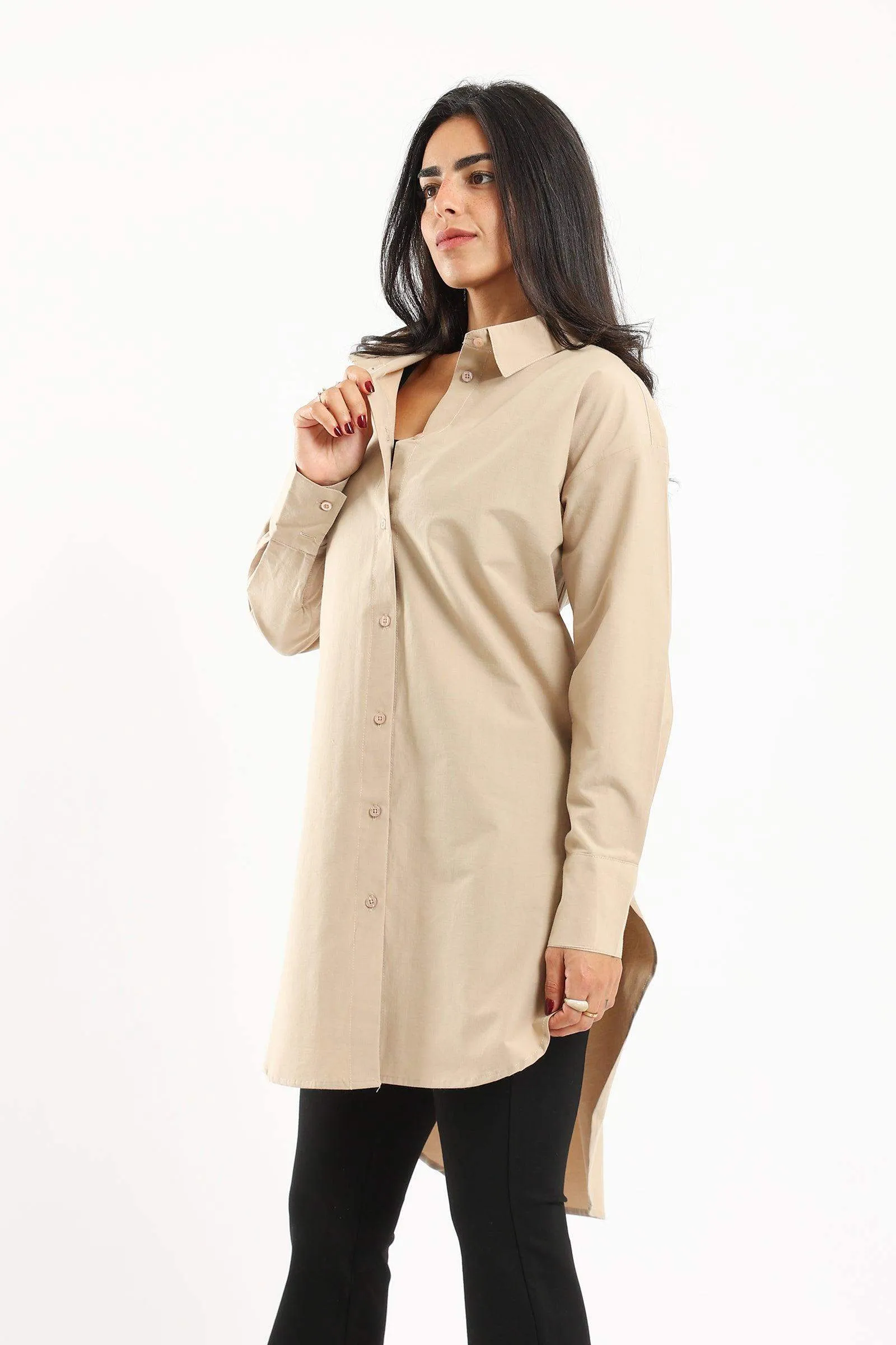 Relaxed Fit Long Shirt