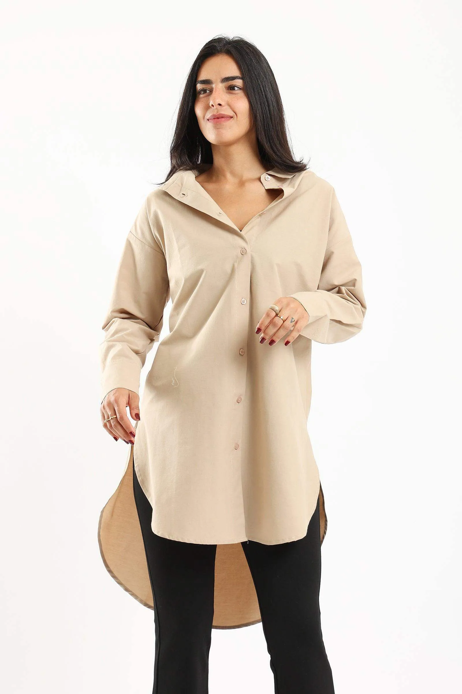 Relaxed Fit Long Shirt