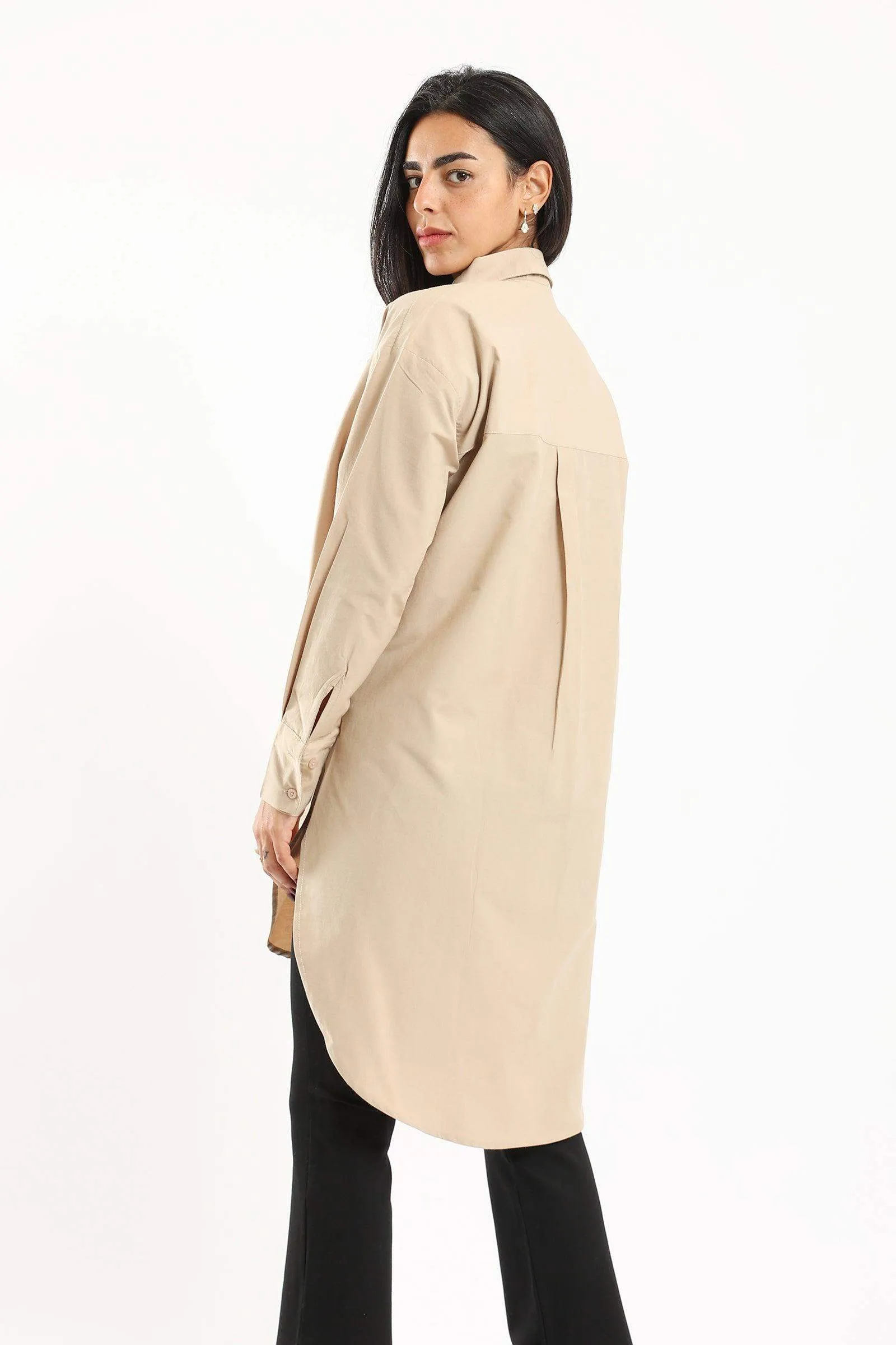 Relaxed Fit Long Shirt