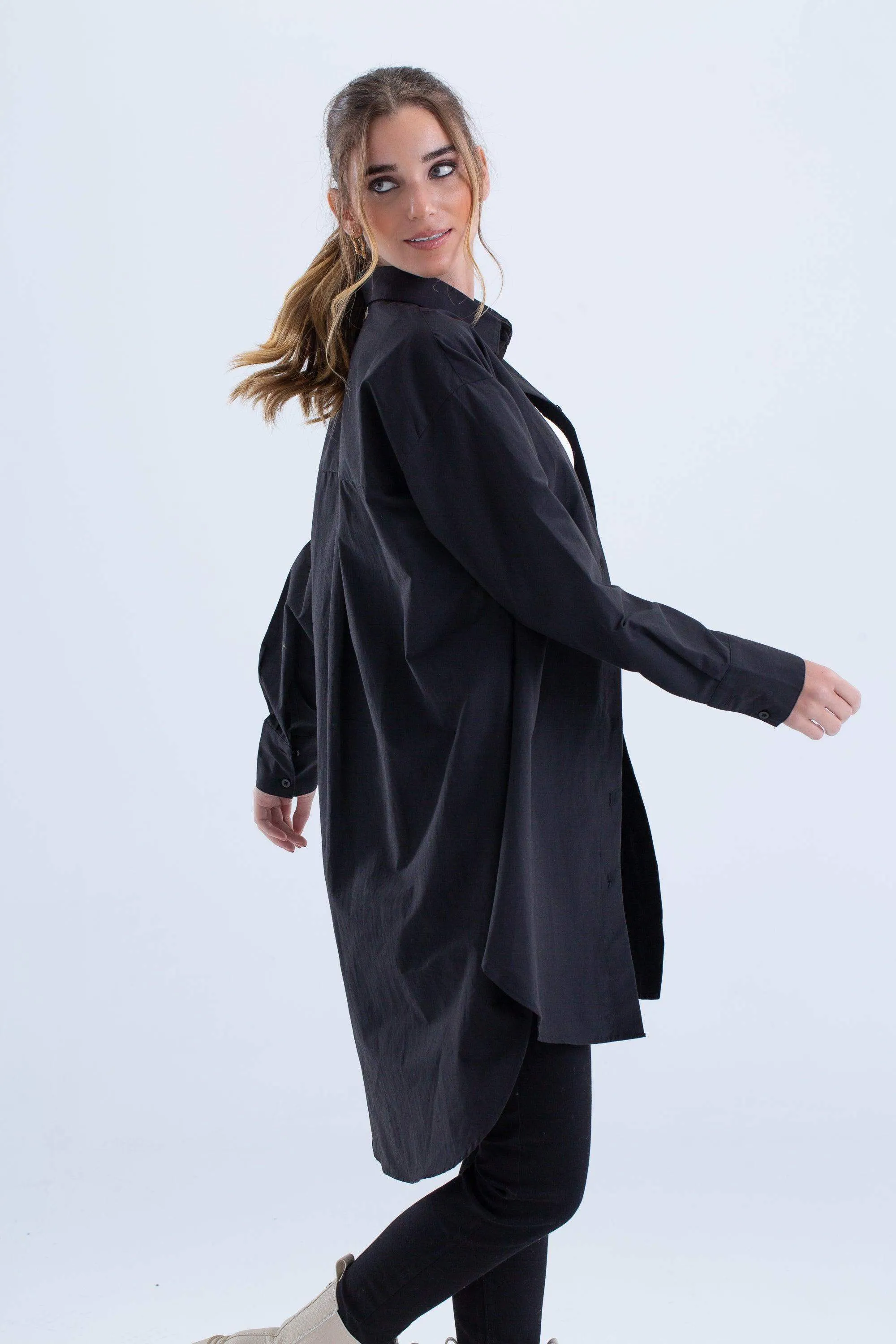 Relaxed Fit Long Shirt