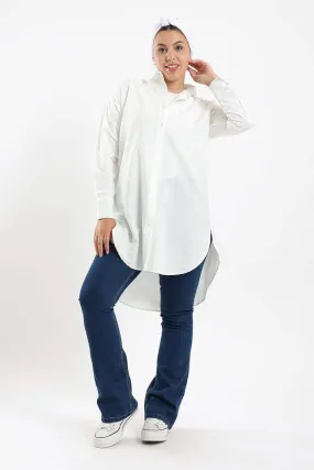 Relaxed Fit Long Shirt