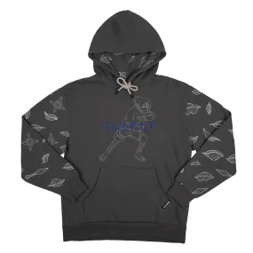 Sasuke Uchiha Grey Hoodie