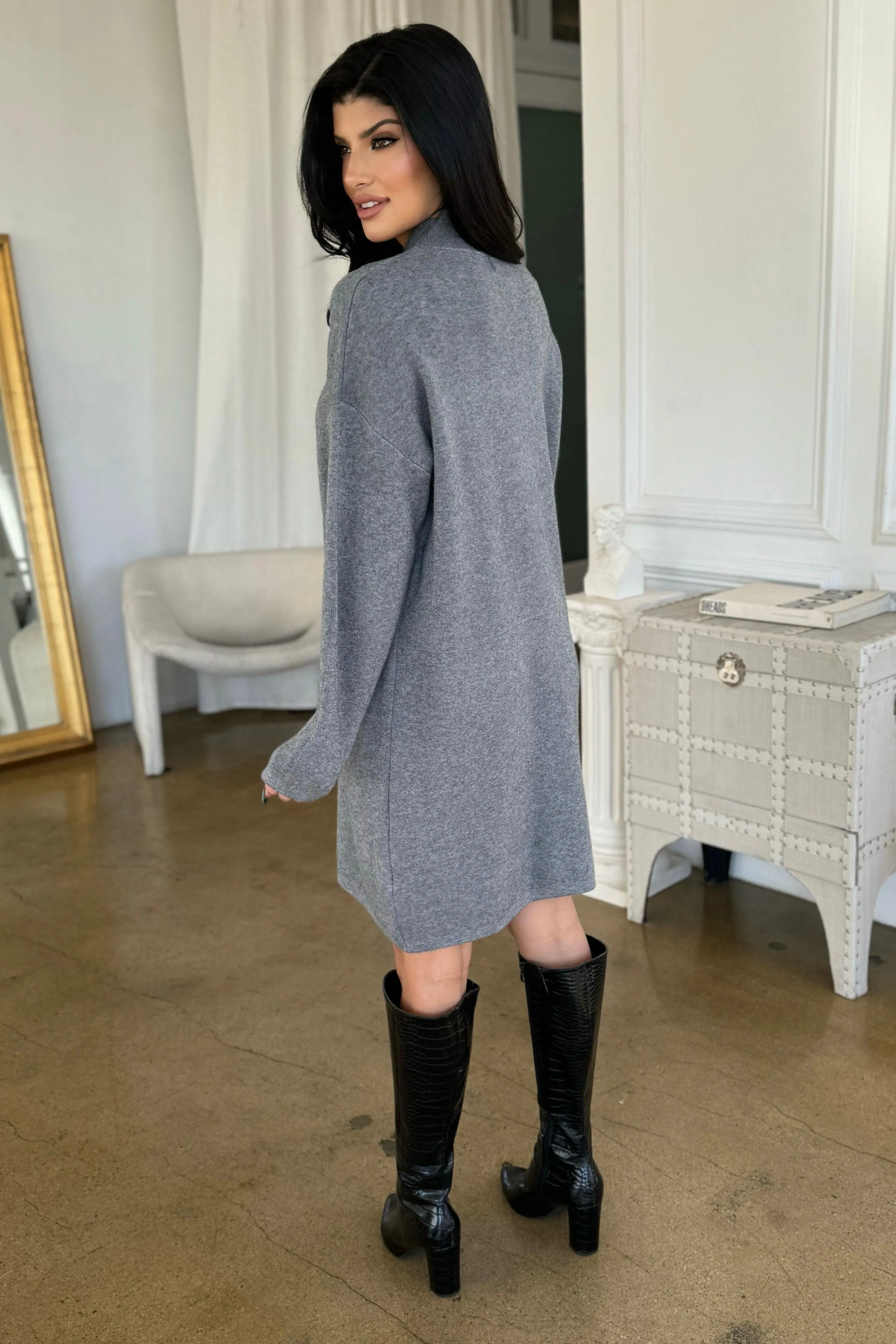 SOPHIA SWEATER DRESS