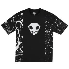 Soul Reaper Splatter Paint Black Tee