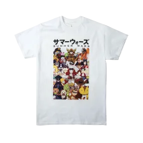 Summer Wars By Studio Chizu Poster White Tee