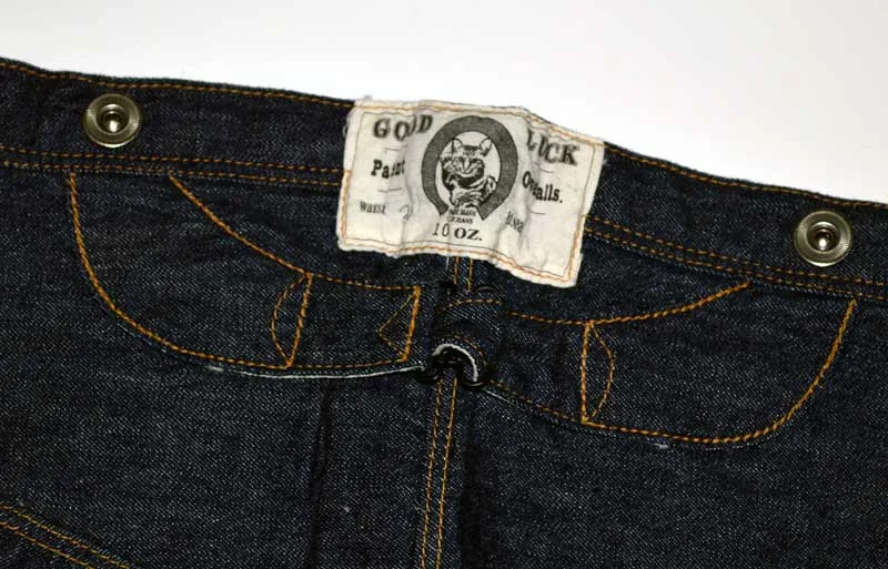 TCB jeans "Good Luck Jeans" 10oz Denim