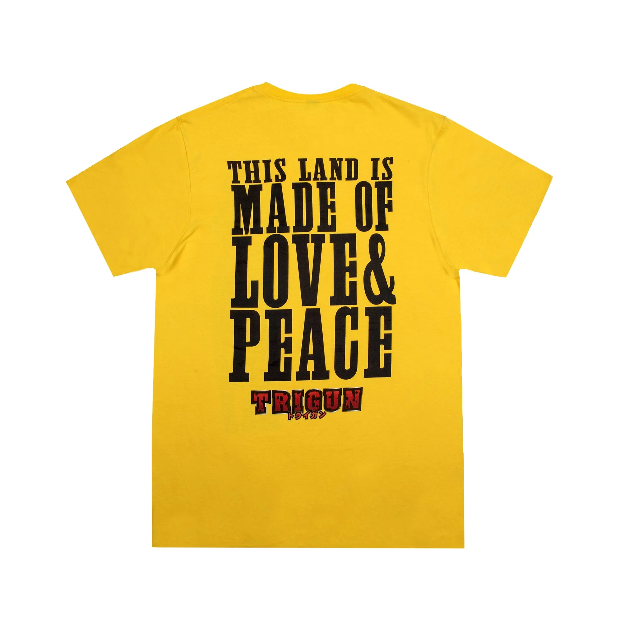 The Ballad Of Vash The Stampede Yellow Tee