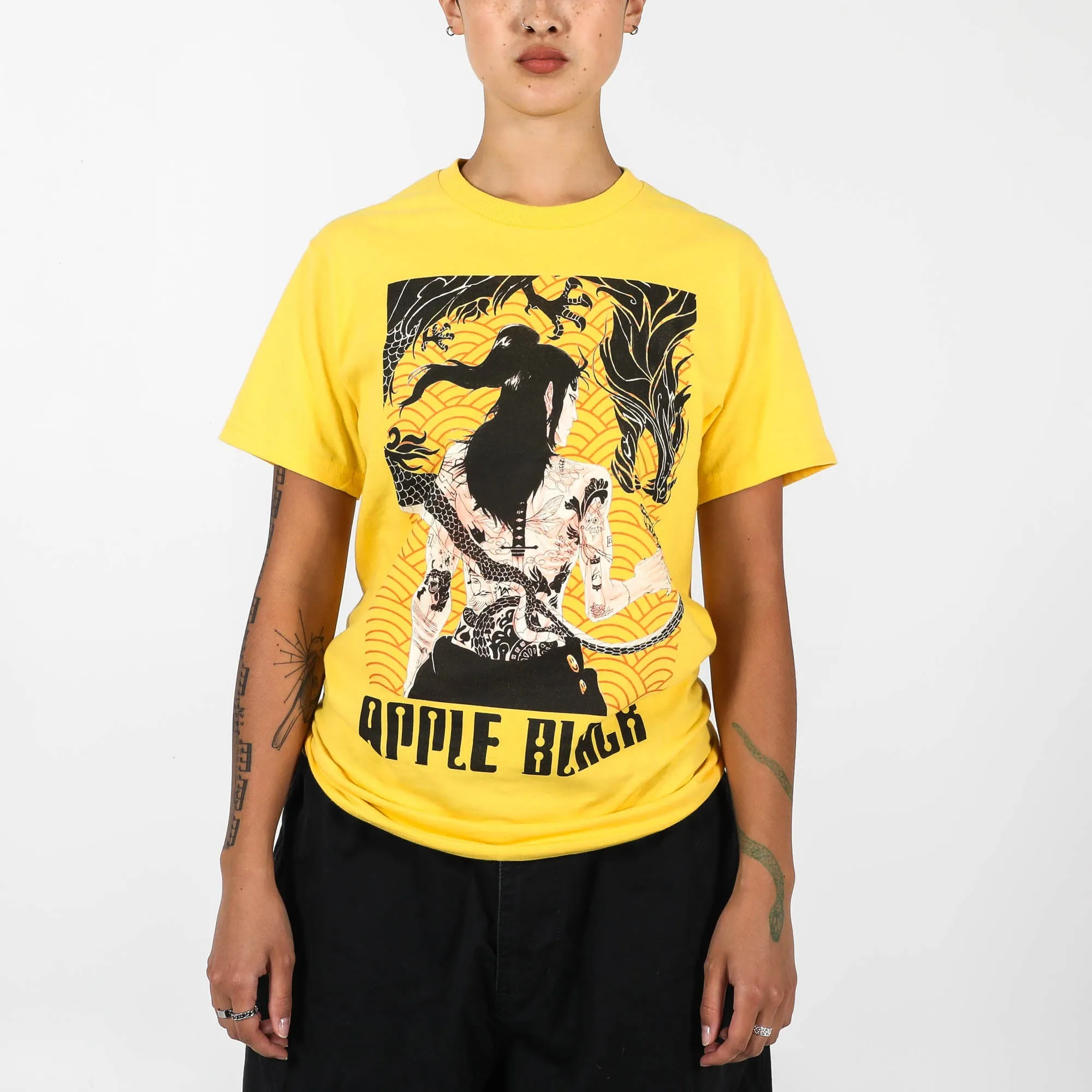 The Black Sorcerer Yellow Tee