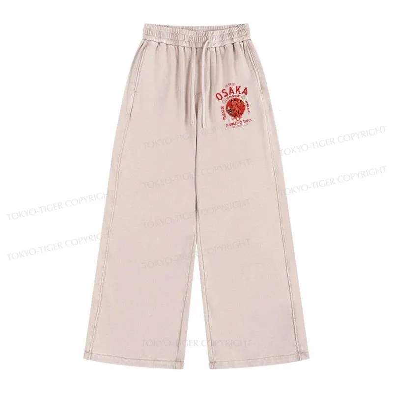 Tokyo-Tiger Drunken Octopus Japan Washed Sweatpants