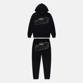 Trapstar London Shooters Hooded Tracksuit - Black / White