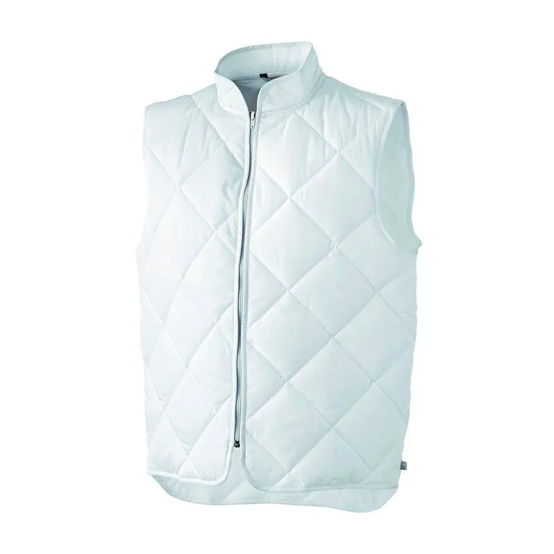 Ulisse Navy Blue Quilted Anti-Cold Vest - ROBUR