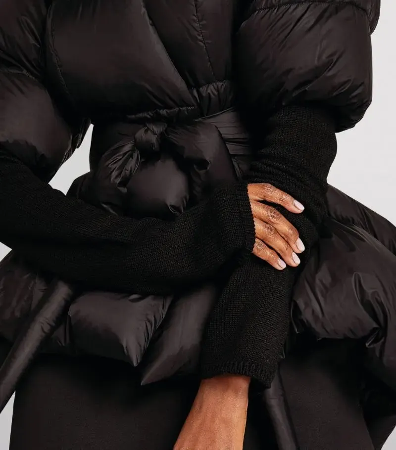 Women’s Black Batwing Duvet Down Jacket