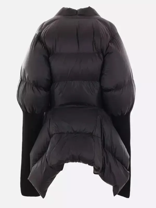 Women’s Black Batwing Duvet Down Jacket