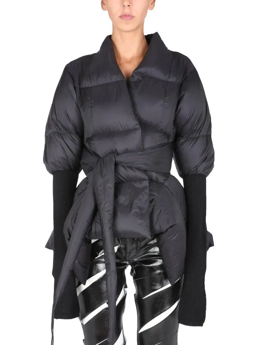 Women’s Black Batwing Duvet Down Jacket